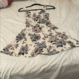 Floral skater dress